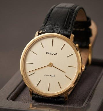 Bulova - Longchamp Ultra-Thin Manual Winding – NOS Condition, Nieuw