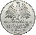 Duitsland, Verenigd Koninkrijk. 1922/1979, Lot of 3 Silver