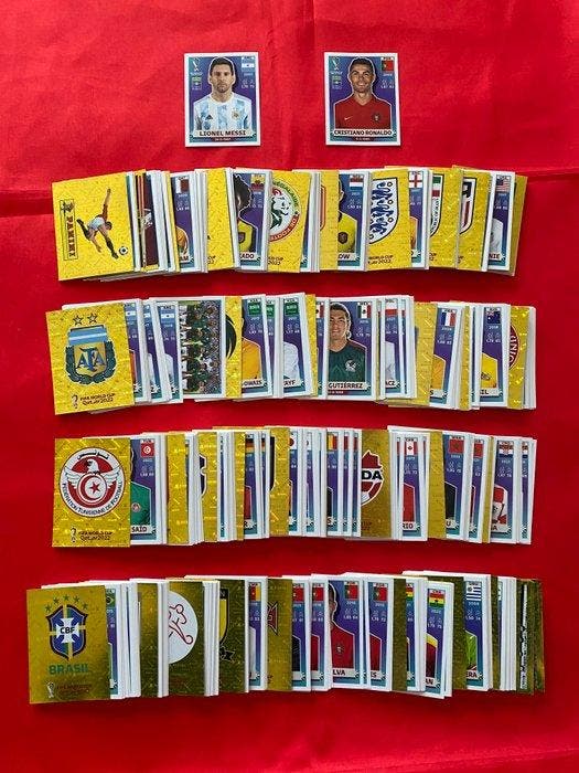 Qatar 2022 USA version White Panini Complete set - Excellent, Collections, Autocollants