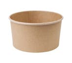 Ronde kraft saladeschaal 1L | 300 stuks Fiesta Green, Verzenden, Nieuw in verpakking