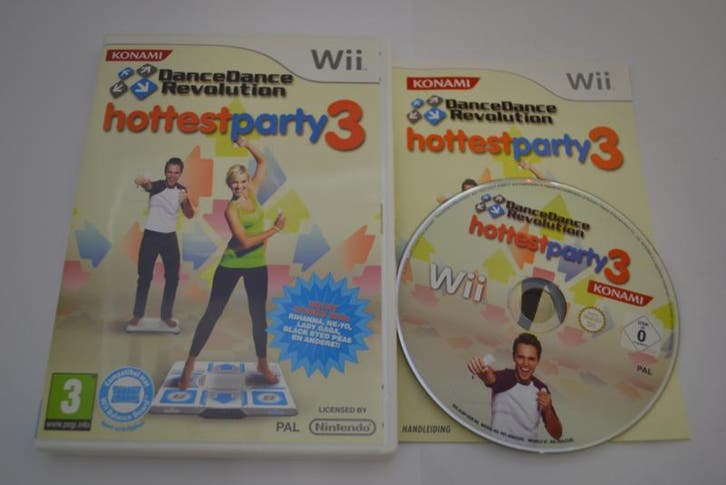 Dance Dance Revolution Hottest Party 3 (Wii HOL), Games en Spelcomputers, Games | Nintendo Wii