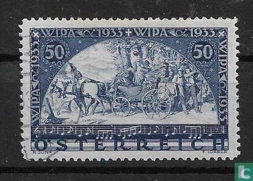 Oostenrijk - Postzegeltentoonstelling WIPA - 1933, Verzenden