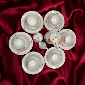 Meissen - Service à thé et café (47) - Porcelaine - !!