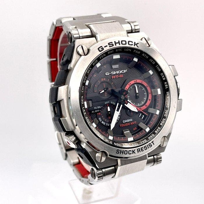 Casio - Shock Resistant, Tough Solar, Bluetooth, Multi-Band, Handtassen en Accessoires, Horloges | Heren