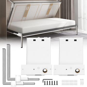 Wandbed mechanisme horizontaal | Tweede kansje | OP = OP, Huis en Inrichting, Verzenden, Wit, Nieuw, Twijfelaar