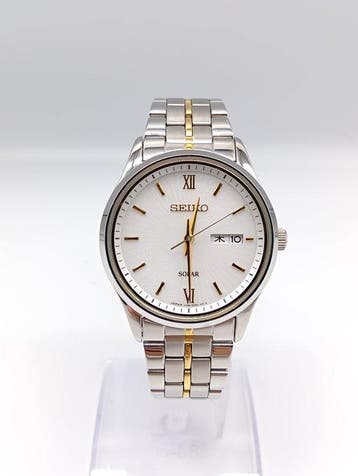 Seiko - Solar - Zonder minimumprijs - V158-0AW0 - Heren -