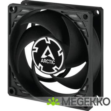 ARCTIC P8 Silent Computer behuizing Ventilator 8 cm Zwart, Computers en Software, Verzenden, Nieuw