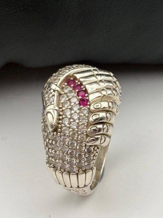 Sans prix de réserve - Bague Argent - Main, rubis, Bijoux, Sacs & Beauté, Bagues