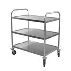 Chariot inox 3 Niveaux professionnel horéca, Neuf, dans son emballage