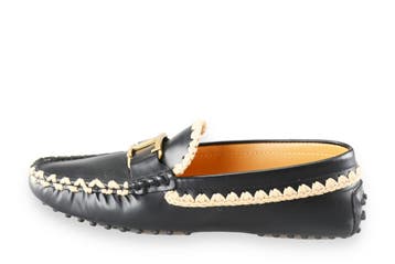 Tods Loafers in maat 38 Zwart, Kleding | Dames, Verzenden, Zwart, Overige typen, Zo goed als nieuw