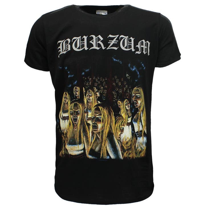 Burzum Burning Witches T-Shirt - Officiële Merchandise, Kleding | Heren, T-shirts