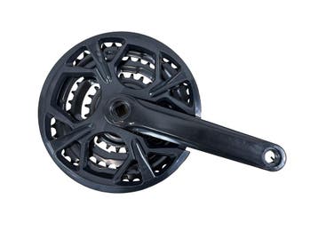 Hbs Crankstel 24-34-42t – 170 Mm – Staal – Zwart – Voor, Fietsen en Brommers, Ophalen of Verzenden, Nieuw