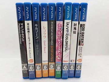 Sony - Playstation Vita - lot of 9 Sony Playstation Vita
