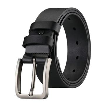 Fako Fashion - Riem Heren - Zwart - 120 cm - Broekriem -, Vêtements | Femmes, Ceintures, Verzenden