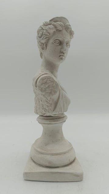 Sculpture, Busto della dea Diana - 28 cm - poudre de marbre