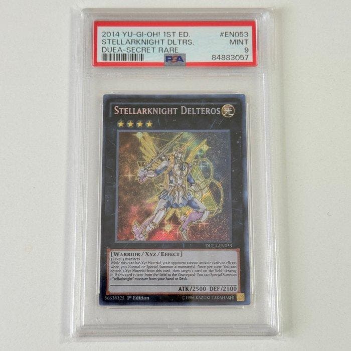 Konami - 2 Graded card - Yu-Gi-Oh! - Stellarknight Delteros, Verzamelen, Overige Verzamelen