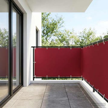 vidaXL Balkon Privacy Scherm 150 x 600 cm Stof met, Verzenden
