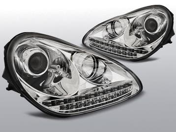 Koplampen Devil Eyes | Xenon | geschikt voor Porsche Cayenne, Verzenden, Nieuw, Porsche
