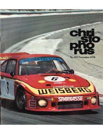 1978 PORSCHE CHRISTOPHORUS MAGAZINE 155 DUITS, Ophalen of Verzenden