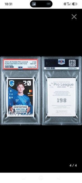 2024/25 Panini Panini Pro League Konstantinos Karetsas 198