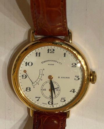Eberhard & Co. - 8 Jours - 20017 - Heren - 2000-2010, Nieuw