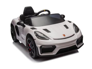 Porsche Spyder RS, 12 volt Kinder Accu Auto, rubberen banden, Kinderen en Baby's, Ophalen of Verzenden, Nieuw