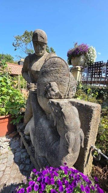 Max Alfred Brumme (1891-1967) - Sculptuuur voor buiten,