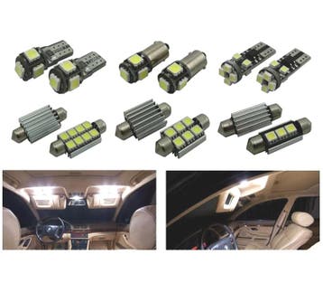 Kit 19 Ampoules Led Intérieur Pour Bmw E39 5 Série Berline 5, Autos : Pièces & Accessoires, Verzenden