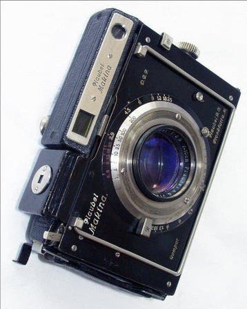 Plaubel Makina II mit Anticomar 2,9/10cm – Compur – 6.5x9cm