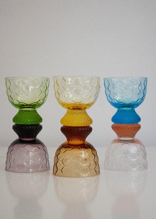 IVV Firenze - Maryana Iskra - Drinkset (6) - Modern Glass, Antiquités & Art, Antiquités | Verre & Cristal