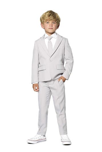 Grijs Pak Jongen OppoSuits, Verzenden