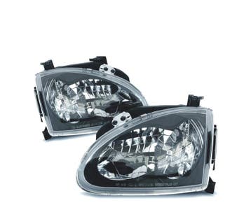 PHARES HONDA CRX LED SOL 92-97 NOIR, Verzenden, Nieuw