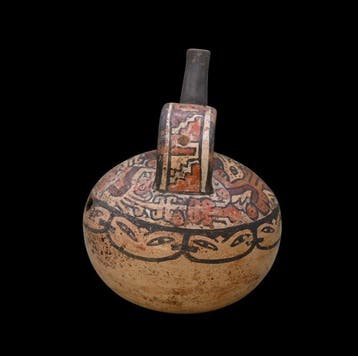 Nazca-cultuur (Peru) Aardewerk Nazca kruik met één
