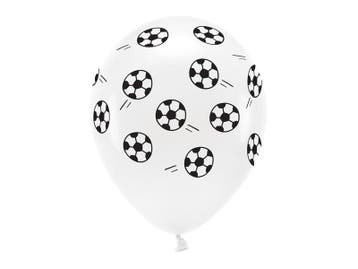 Voetbal Ballonnen 33cm 6st, Verzenden