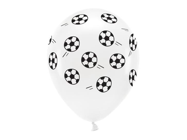 Voetbal Ballonnen 33cm 6st, Hobby & Loisirs créatifs, Articles de fête, Envoi
