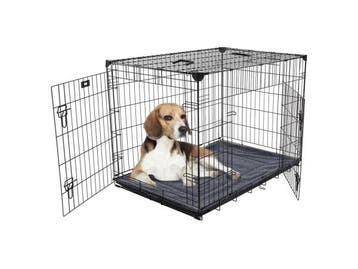 Veiling - LuckyDog dierenhok voor binnenhuis 91x61x69cm, Nieuw