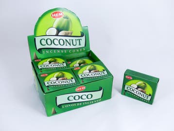 HEM Wierook Kegels / Cones - Kokos / Coconut - Voordeelbo..., Ophalen of Verzenden, Nieuw