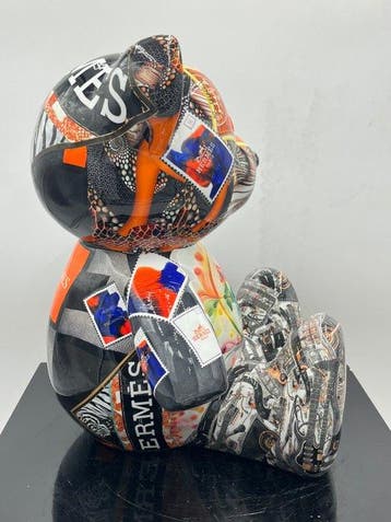 Naor - Teddy hermès pop art, Antiquités & Art