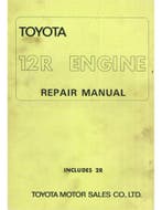 1971 TOYOTA MOTOR WERKPLAATSHANDBOEK ENGELS, Auto diversen, Handleidingen en Instructieboekjes