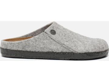 Veiling - Birkenstock Zermatt pantoffels lichtgrijs Vilt - M, Nieuw
