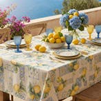 AA095 - Nappe gobeline Méditerranéenne – Citrons et motifs