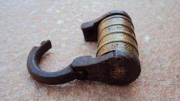 Hangslot Antiek