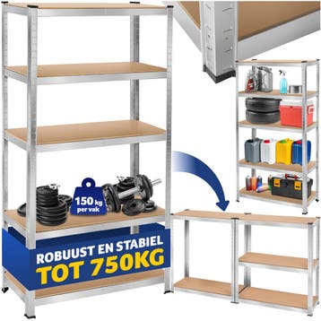 Werkplaatsrek - 180 x 90 x 40 cm, 750 kg, Verzenden