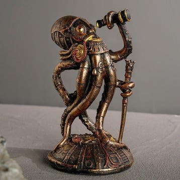 sculptuur, Nautical Observer - 18 cm - Hars