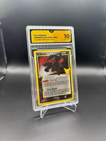 Pokémon - 1 Graded card - Umbreon 17 Foil - GG 10 - Sword &, Nieuw