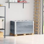 vidaXL Palletopzetranden 3 st 100x50 cm massief grenenhout, Verzenden