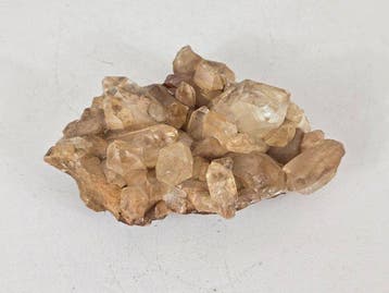 Citrine Kristal op matrix - Hoogte: 5 cm - Breedte: 14.5 cm-