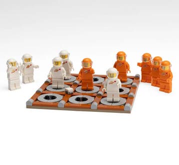 LEGO 5008897 - Tic Tac Toe (boter-kaas-en-eieren), Verzenden