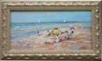 Huib Daniels (1930) - On the beach