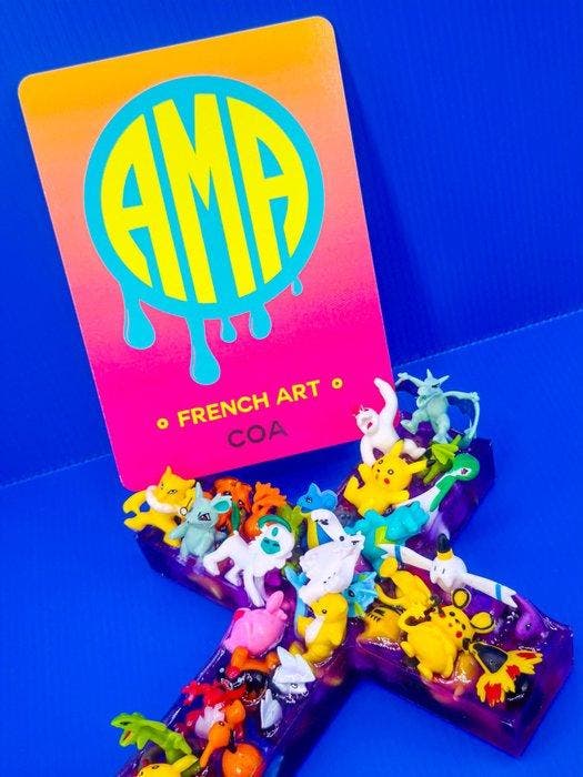 Pope (1985) - Pokémon Sanctuary - Pokémon, Antiquités & Art, Art | Objets design